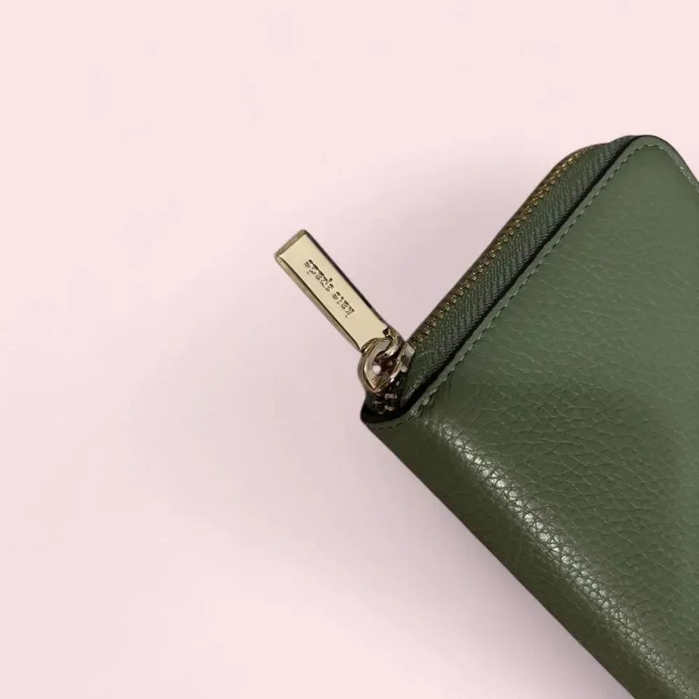 Kate-spade-new-york Women's Green and Khaki Wallet-purses
